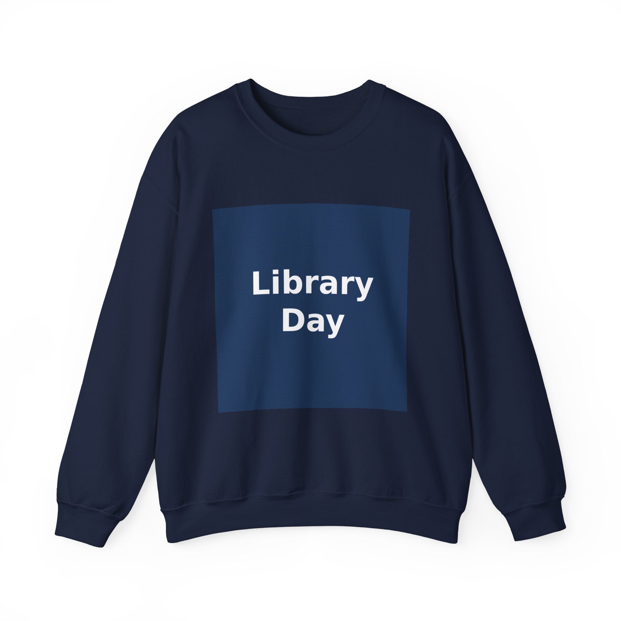 "Library Day" Black Cat Crewneck | College Girl Gift | Fashion | KayKay Classics
