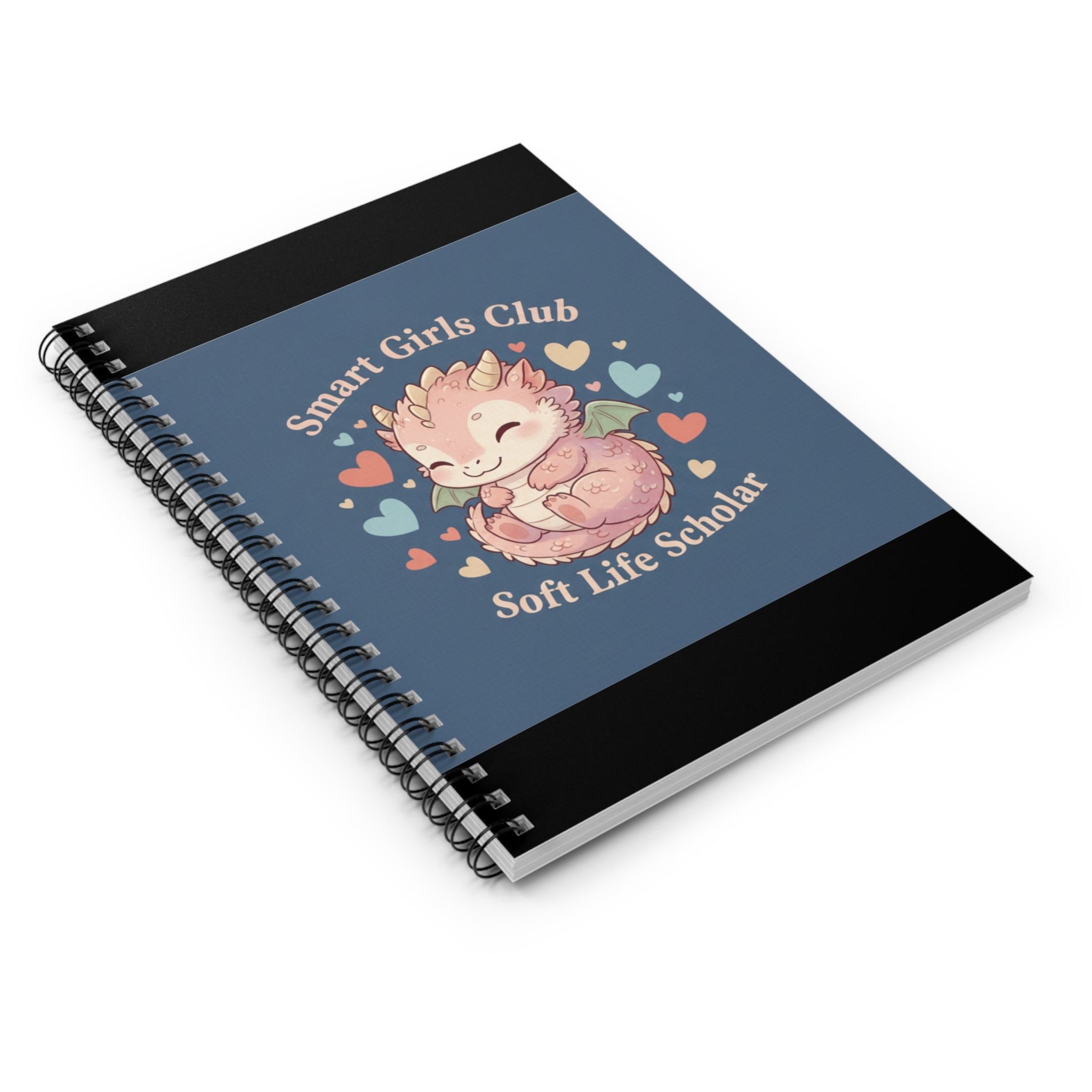 Dragon Spiral Notebook – Smart Girls Club Soft Life Scholar