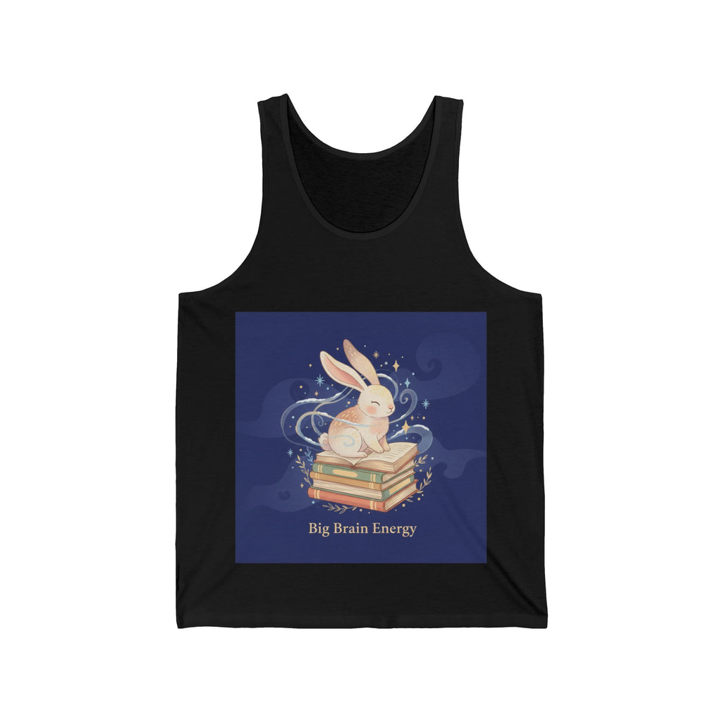 Big Brain Energy Rabbit Tank Top