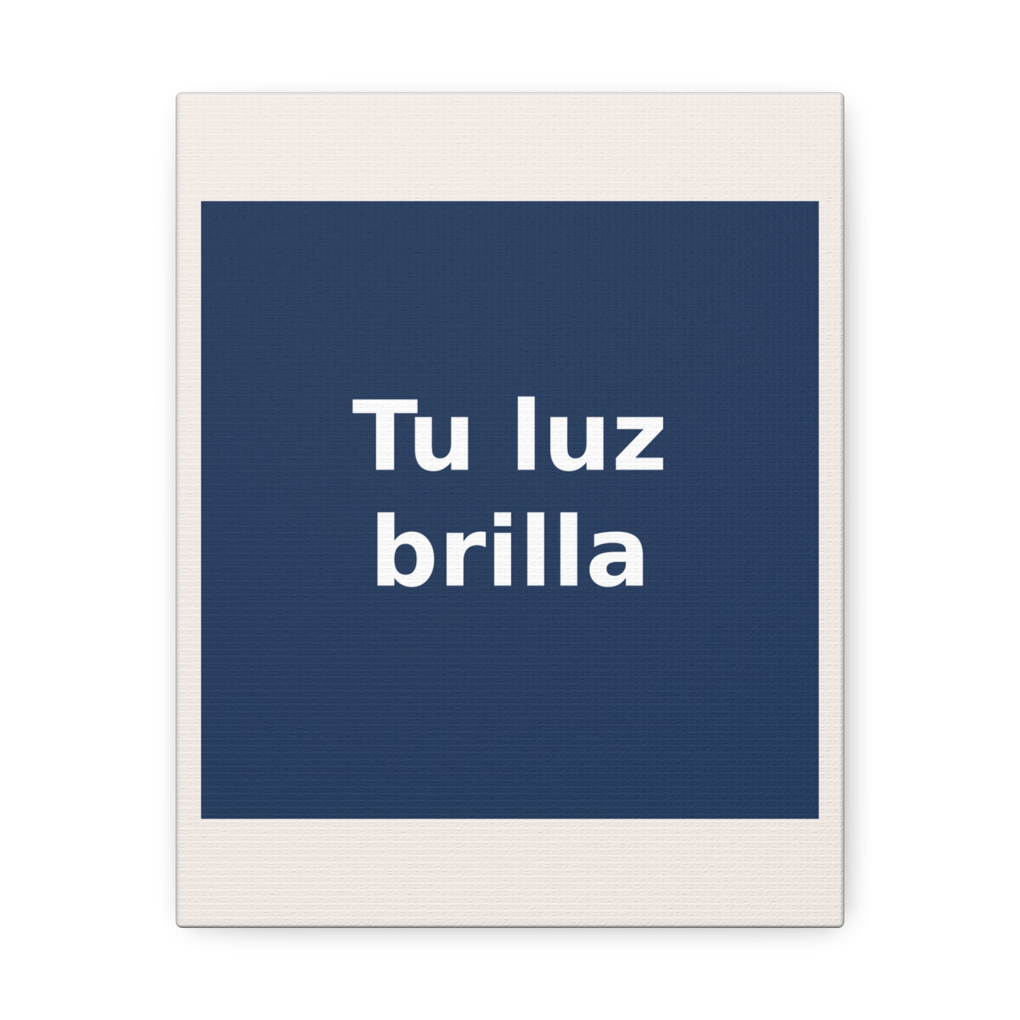 "Tu luz brilla" Black Cat Canvas | College Girl Gift | Fashion | KayKay Classics