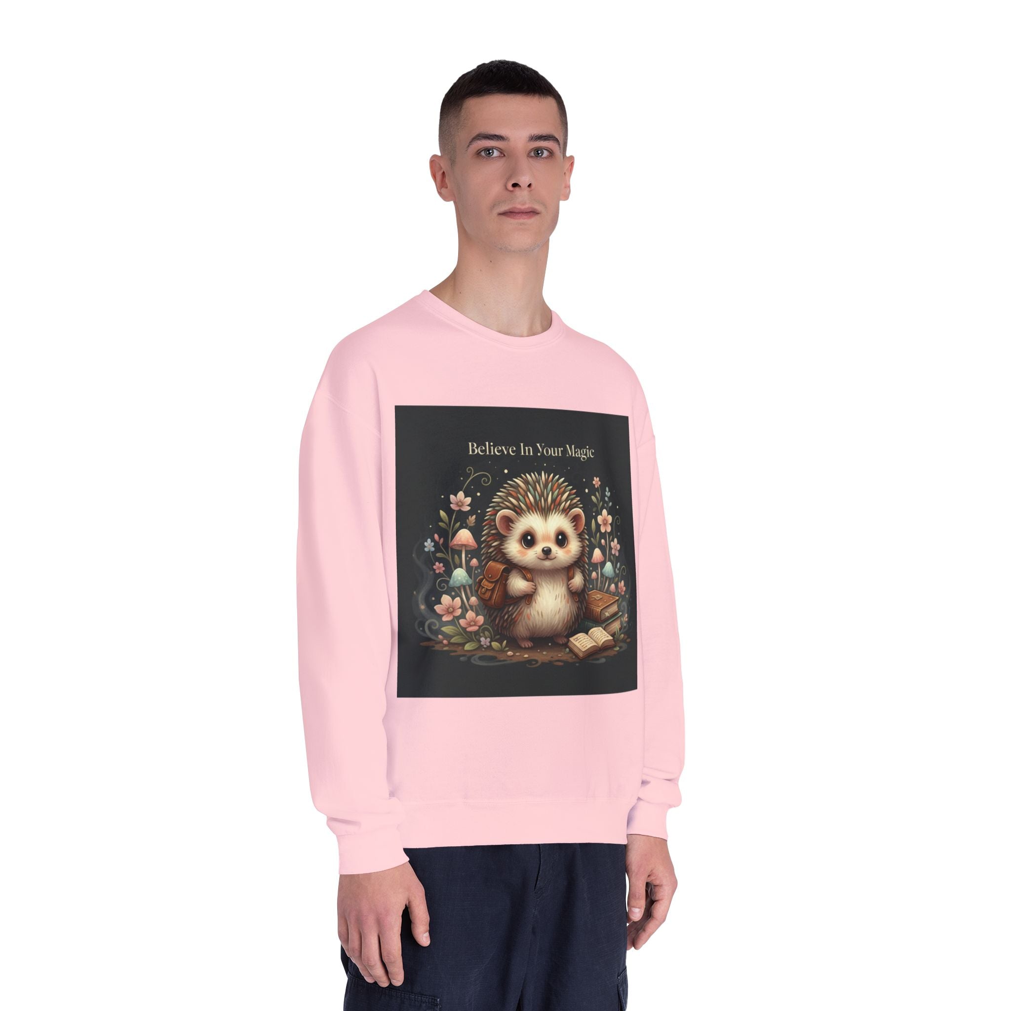 Hedgehog Crewneck Sweatshirt – Believe in Your Magic