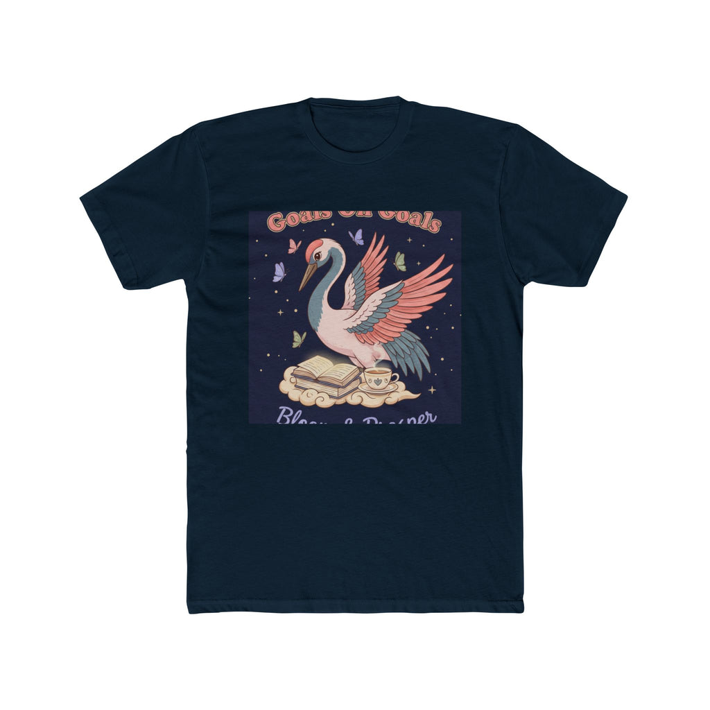 Crane Unisex Tee – Goals on Goals Bloom Prosper