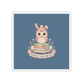Bunny Die-Cut Sticker – Bloom at Your Own Pace