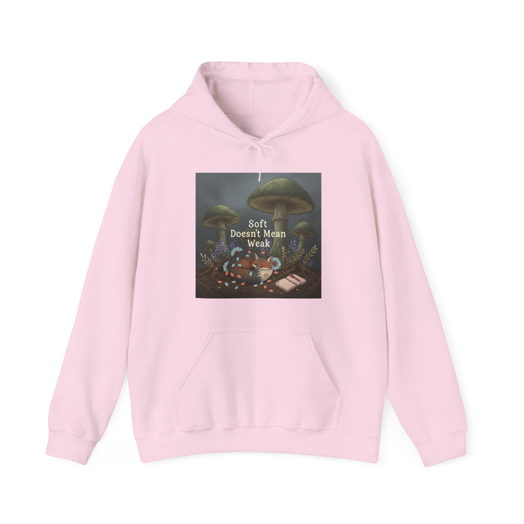 Fox Hoodie – Soft Doesnt Mean Weak