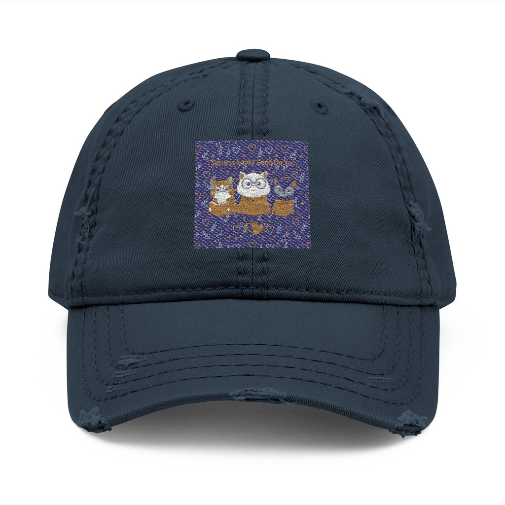 Cats With Glasses Dad Hat – Success Looks Good on You