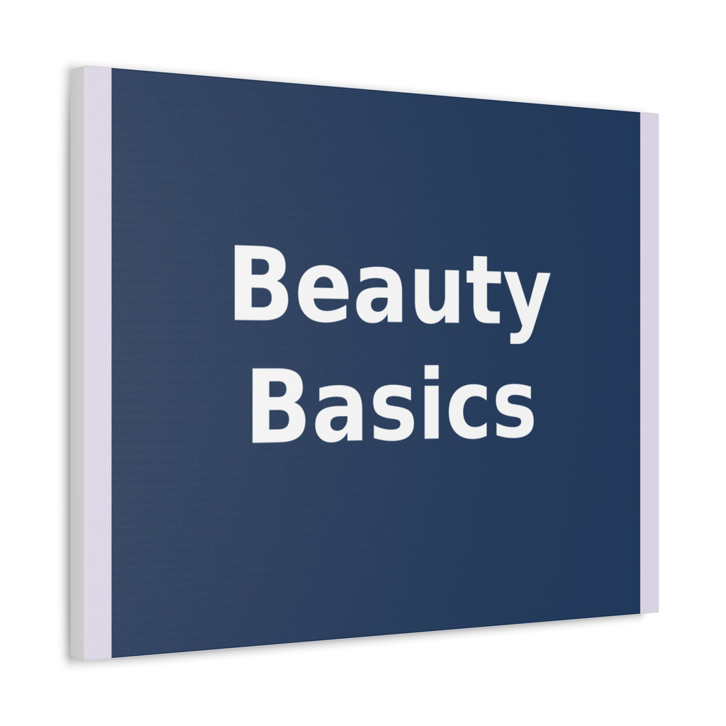 "Beauty Basics" Black Cat Canvas | College Girl Gift | Fashion | KayKay Classics