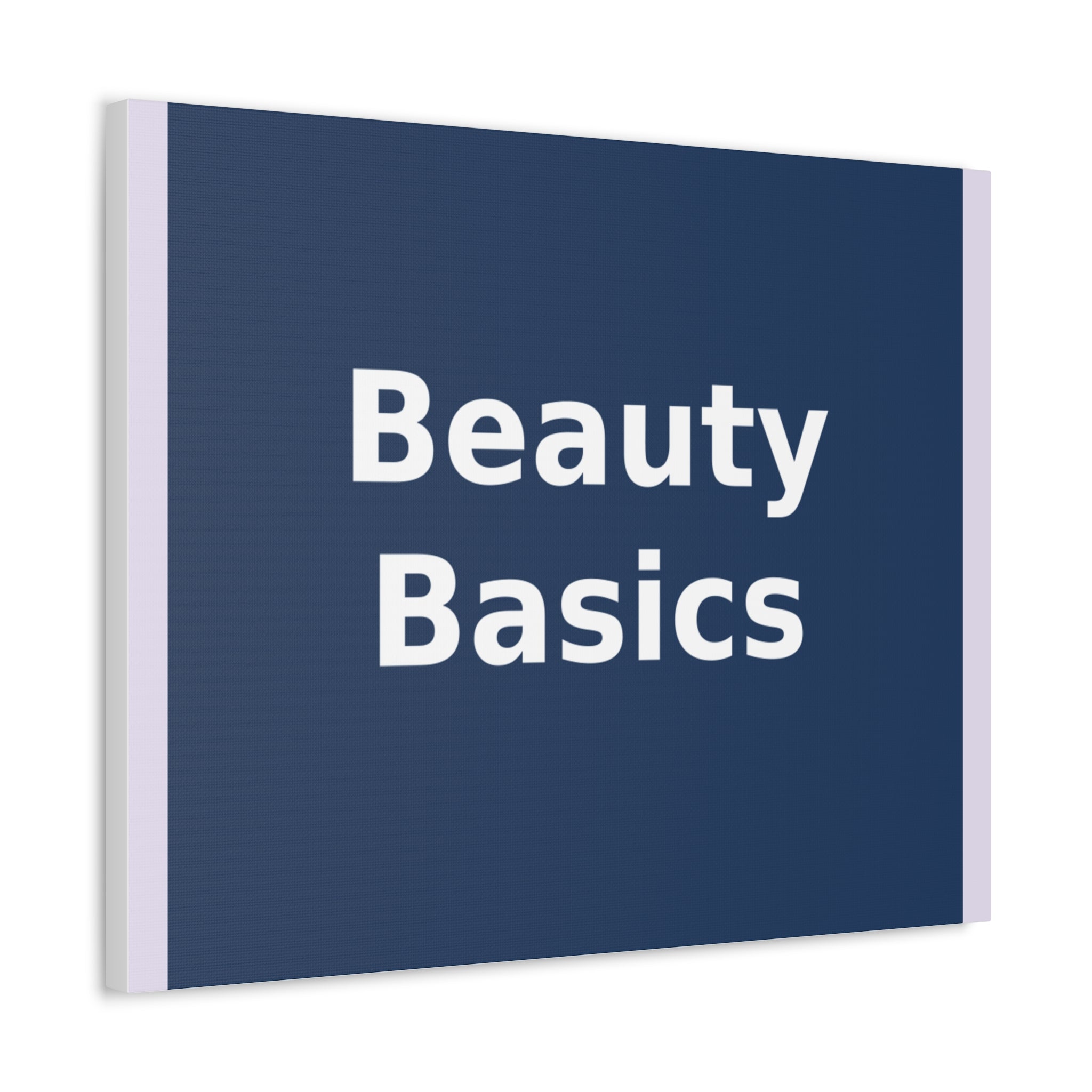 "Beauty Basics" Black Cat Canvas | College Girl Gift | Fashion | KayKay Classics