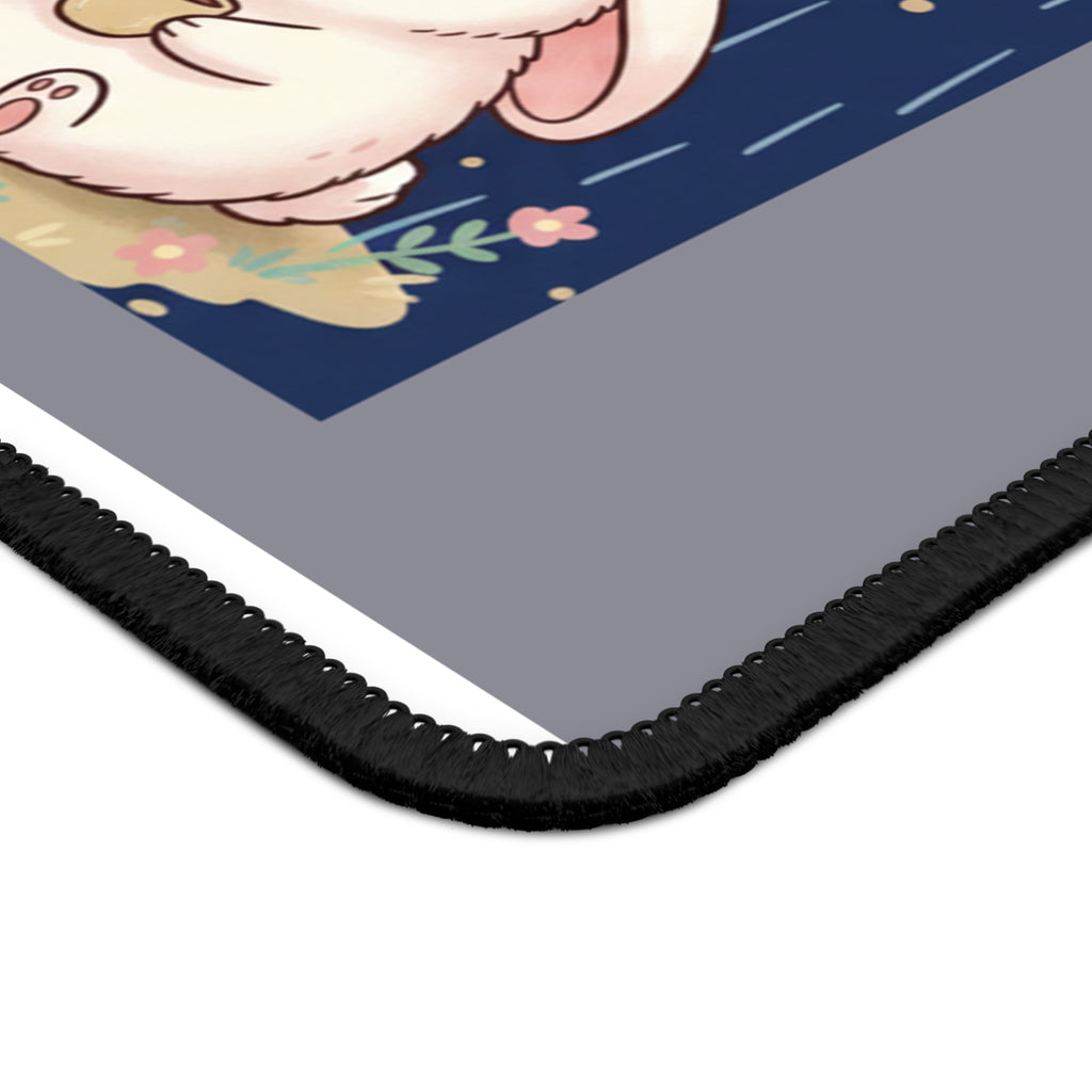 Two Cute Bunnies Mouse Pad – One Nation Under God