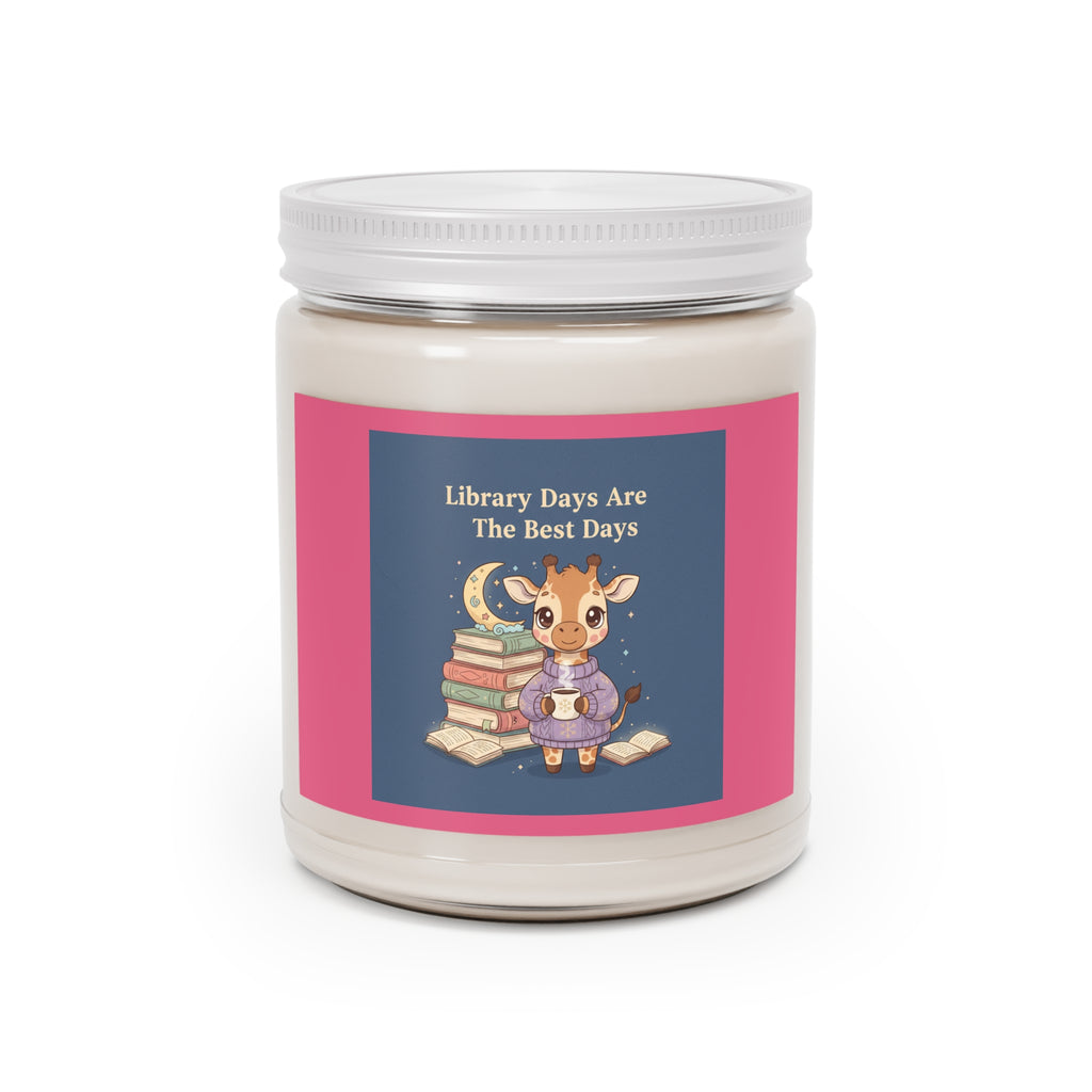 library days are the best days Scented Candle