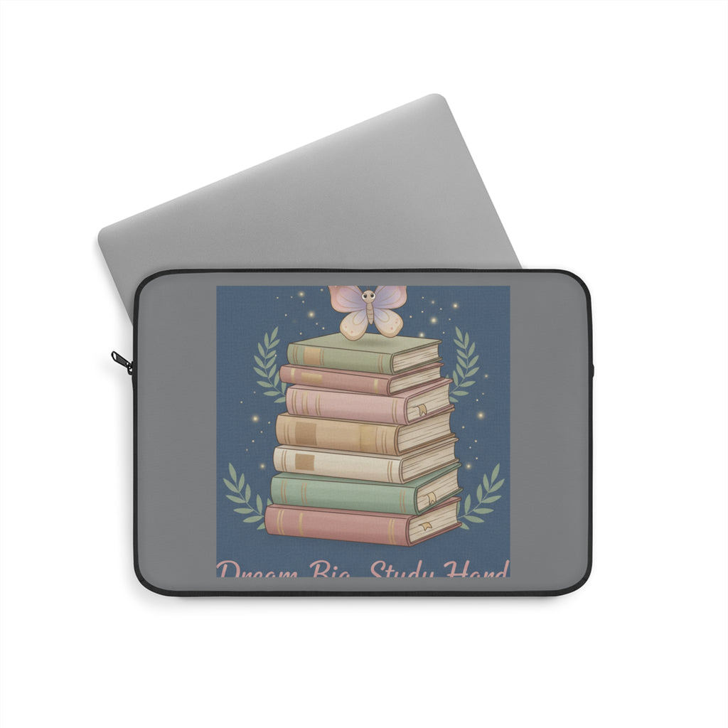 Butterfly Laptop Sleeve – Dream Big Study Hard