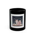 Bunny Black Mug 11oz – Main Character Energy