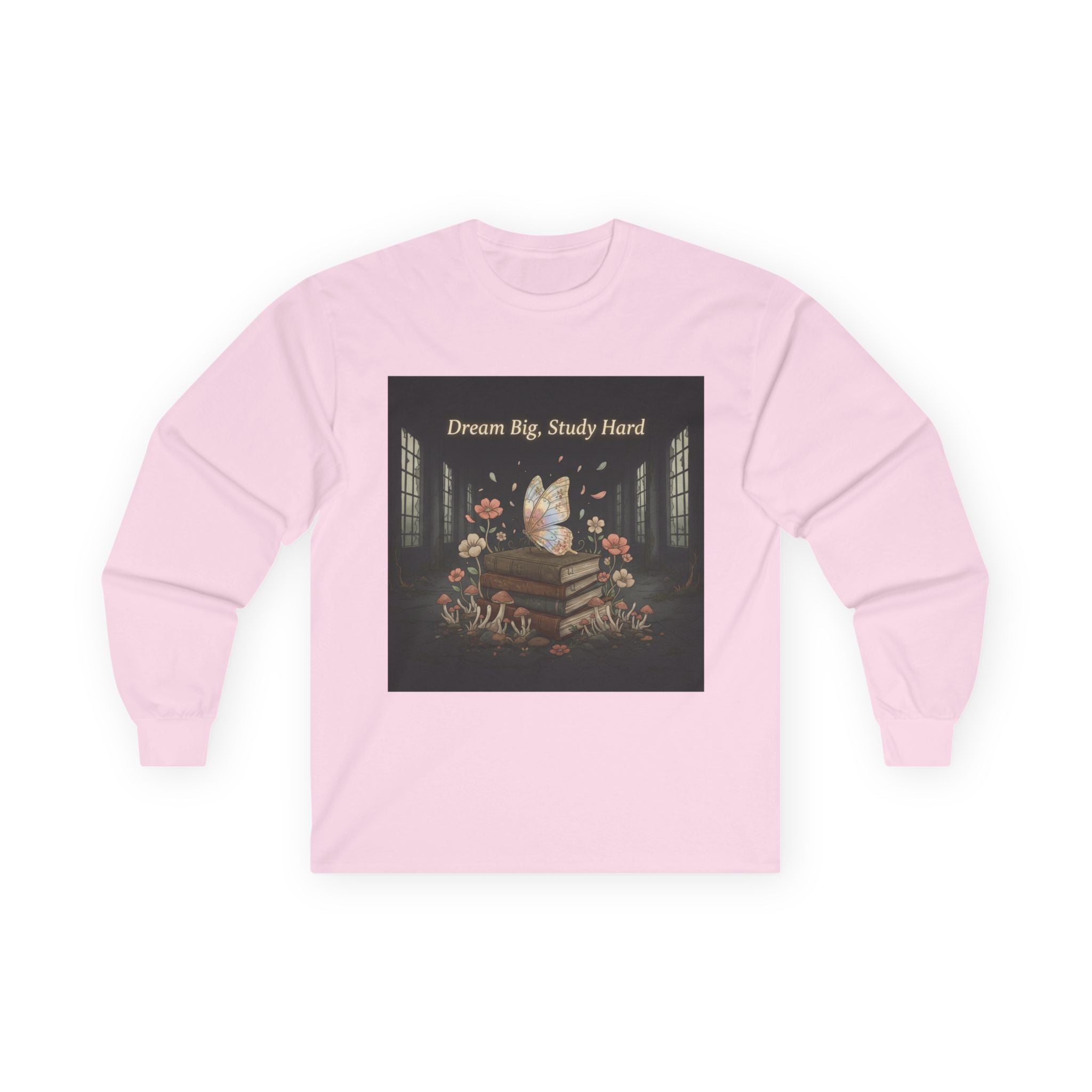 Bunny Long Sleeve Tee – Dream Big Study Hard