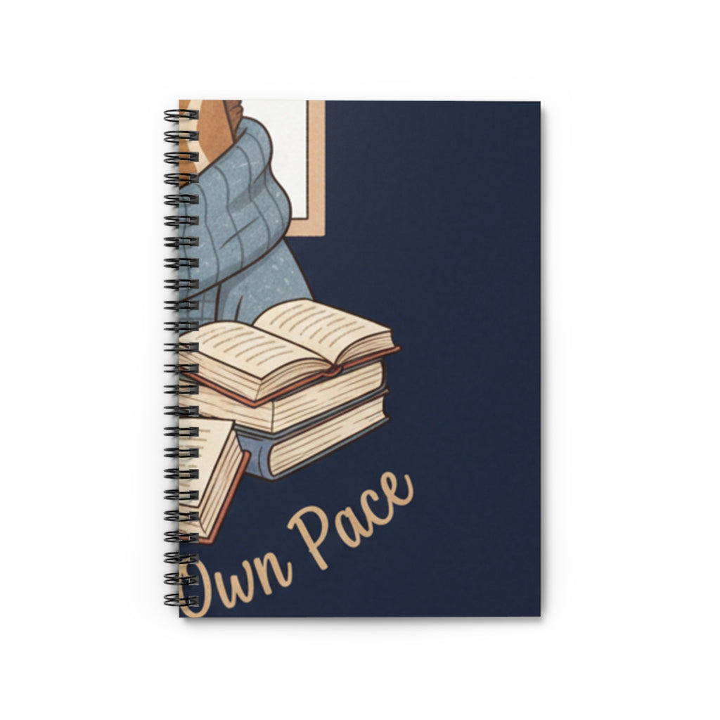 Bloom at Your Own Pace Spiral Notebook