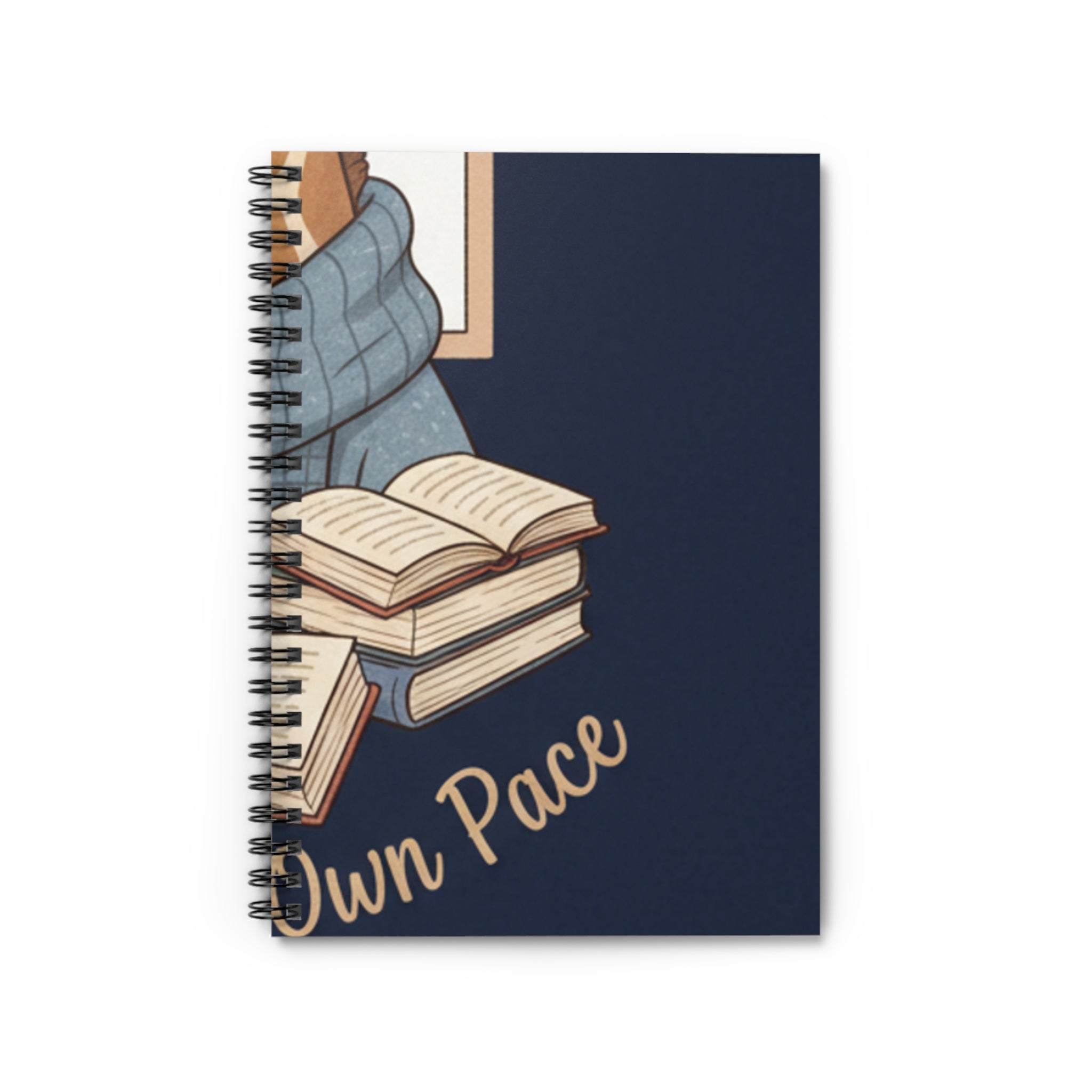 Bloom at Your Own Pace Spiral Notebook