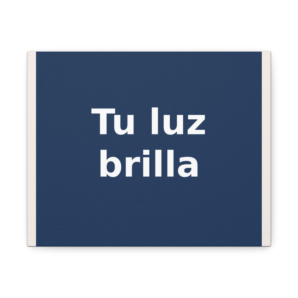 "Tu luz brilla" Black Cat Canvas | College Girl Gift | Fashion | KayKay Classics