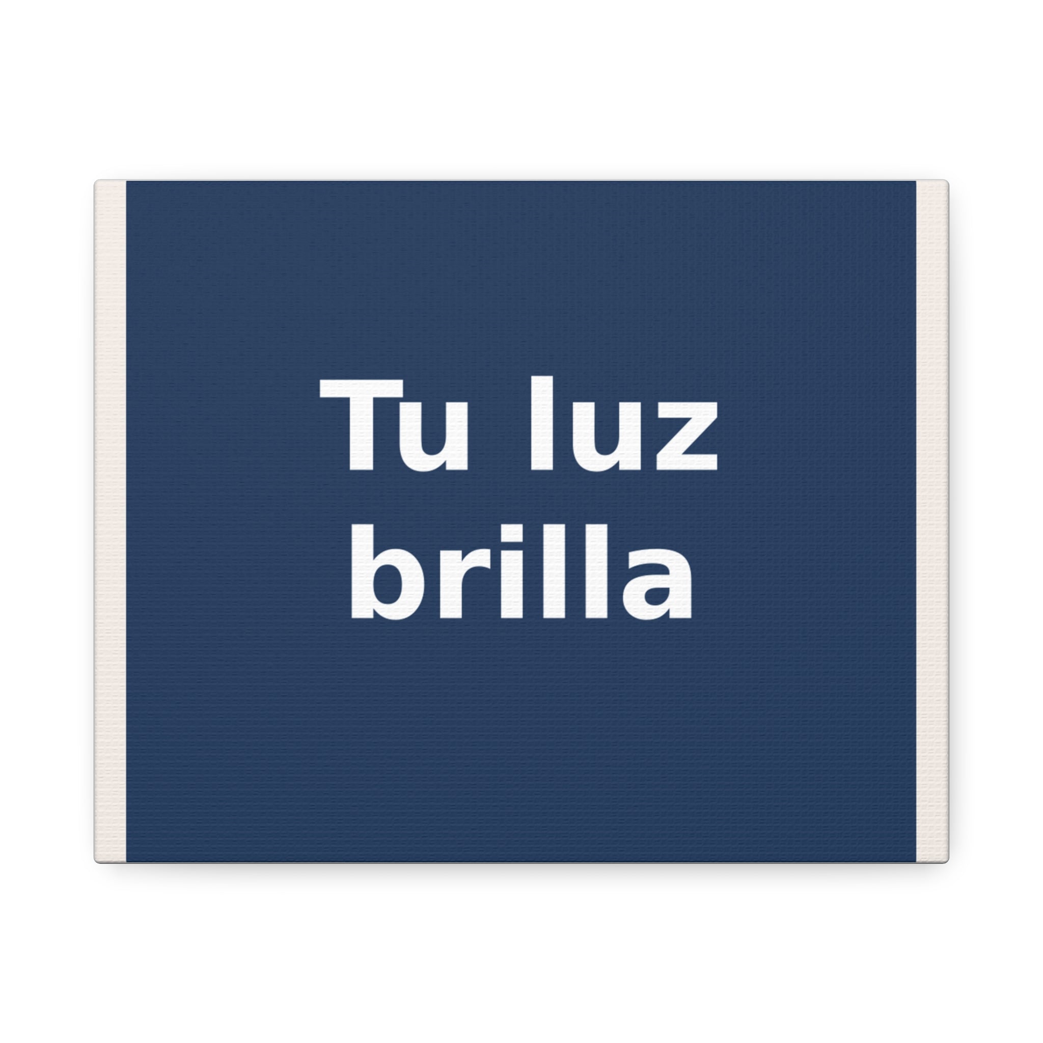"Tu luz brilla" Black Cat Canvas | College Girl Gift | Fashion | KayKay Classics