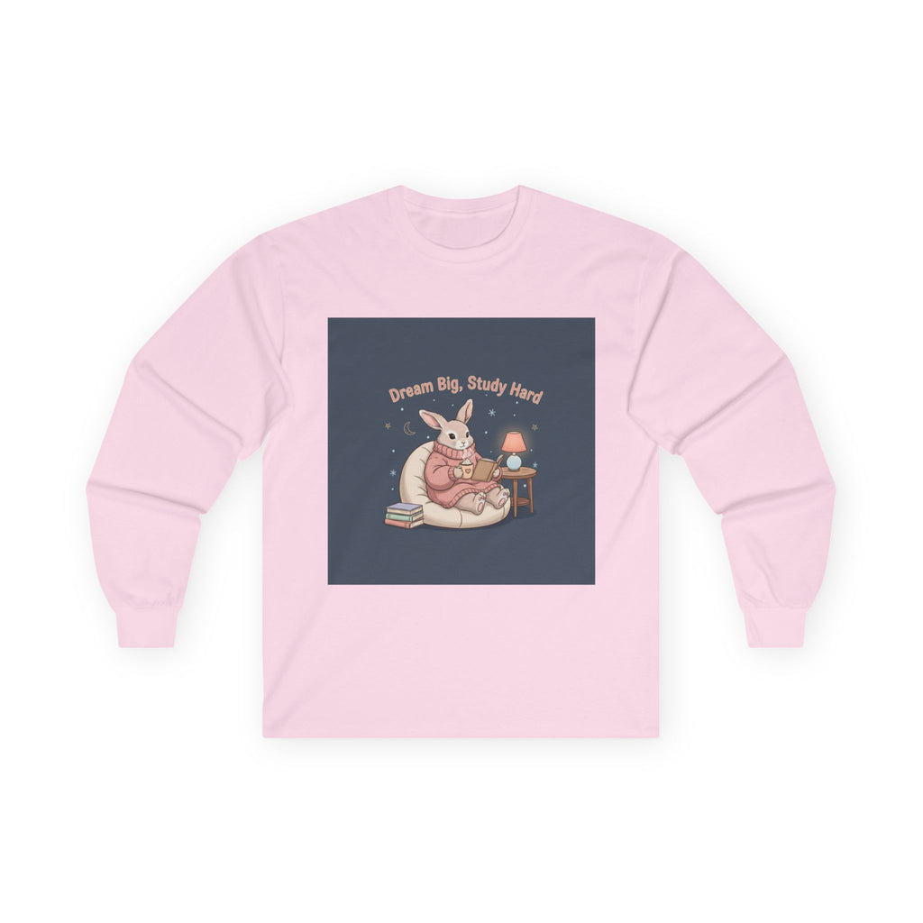Bunny Long Sleeve Tee – Dream Big Study Hard