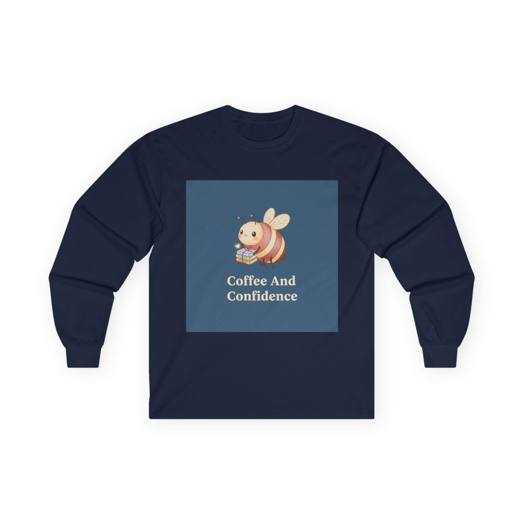 Bee Long Sleeve Tee – Coffee and Confidence