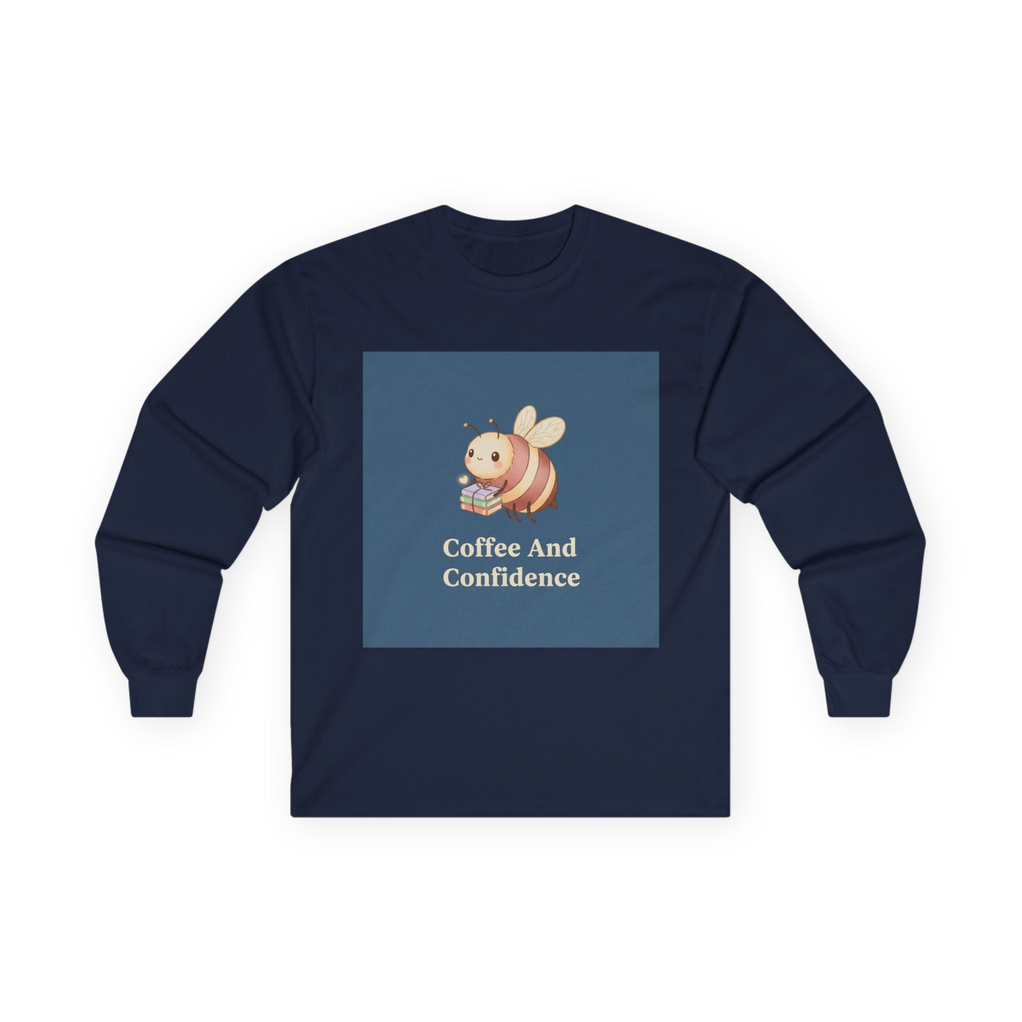 Bee Long Sleeve Tee – Coffee and Confidence