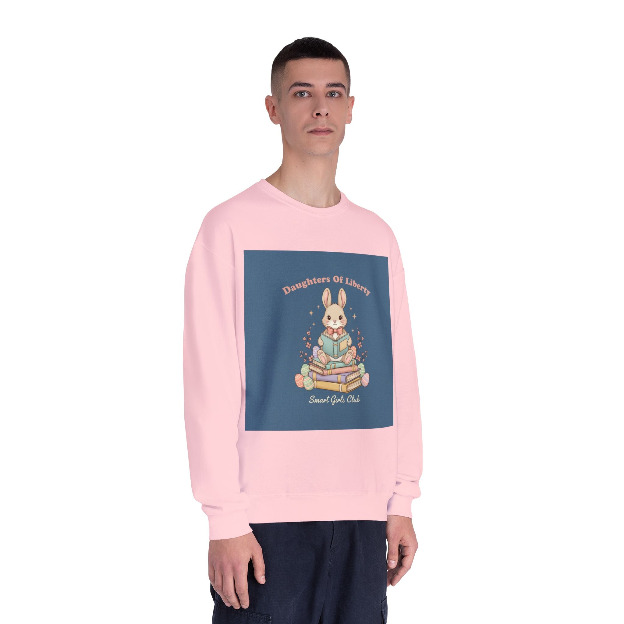 Bunny Crewneck Sweatshirt – Daughters of Liberty Smart Girls Club