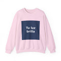 "Tu luz brilla" Black Cat Crewneck | College Girl Gift | Fashion | KayKay Classics
