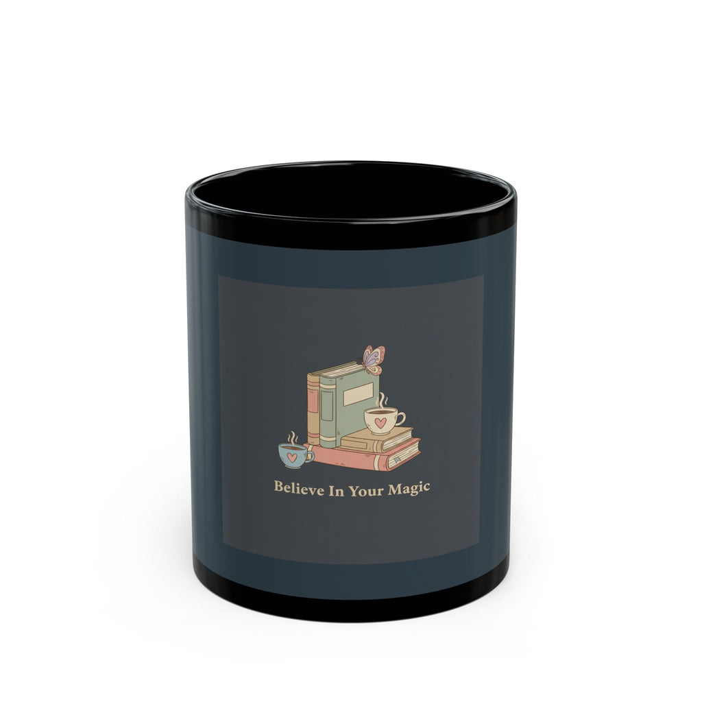 Butterfly Black Mug 11oz – Believe in Your Magic