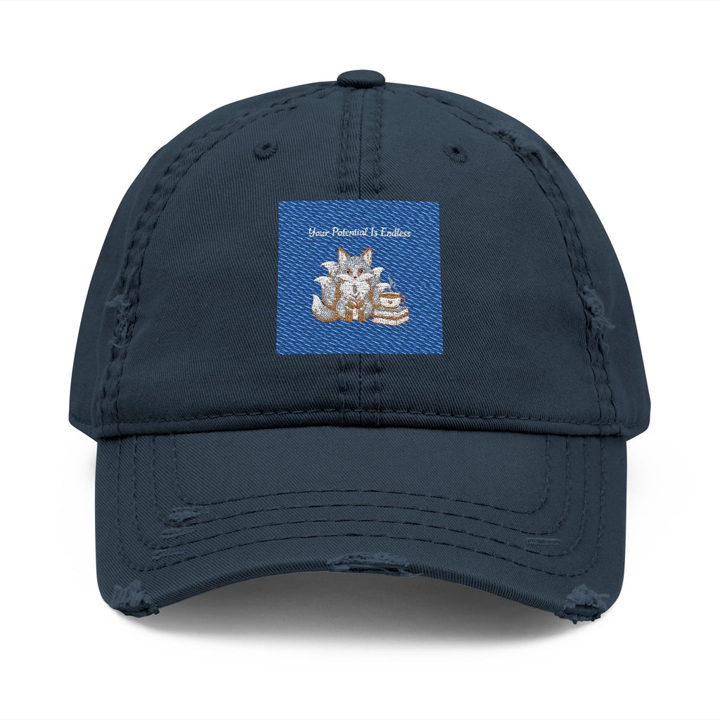 Kitsune Dad Hat – Your Potential is Endless