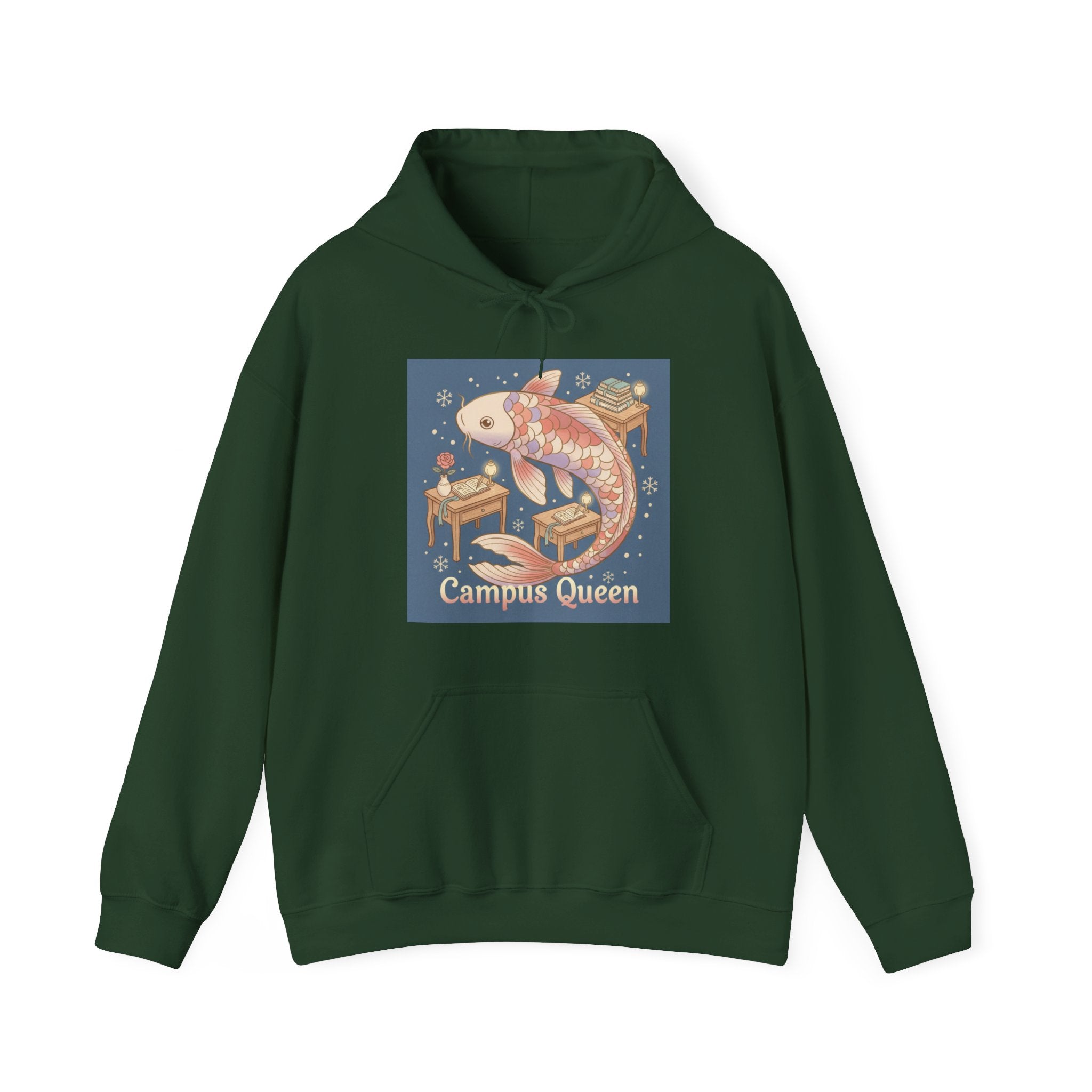 campus queen Hoodie