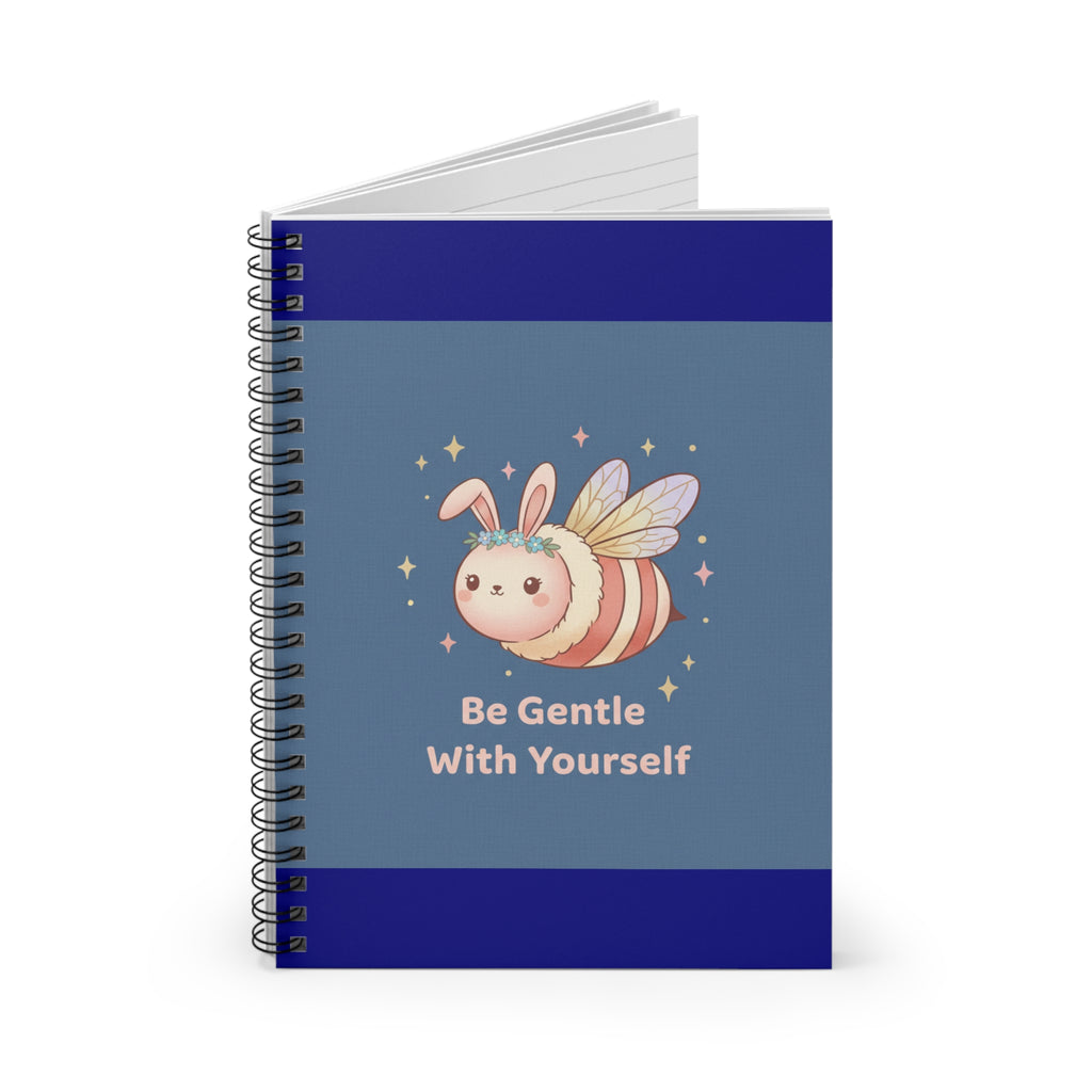 Honeybee Spiral Notebook – Be Gentle With Yourself