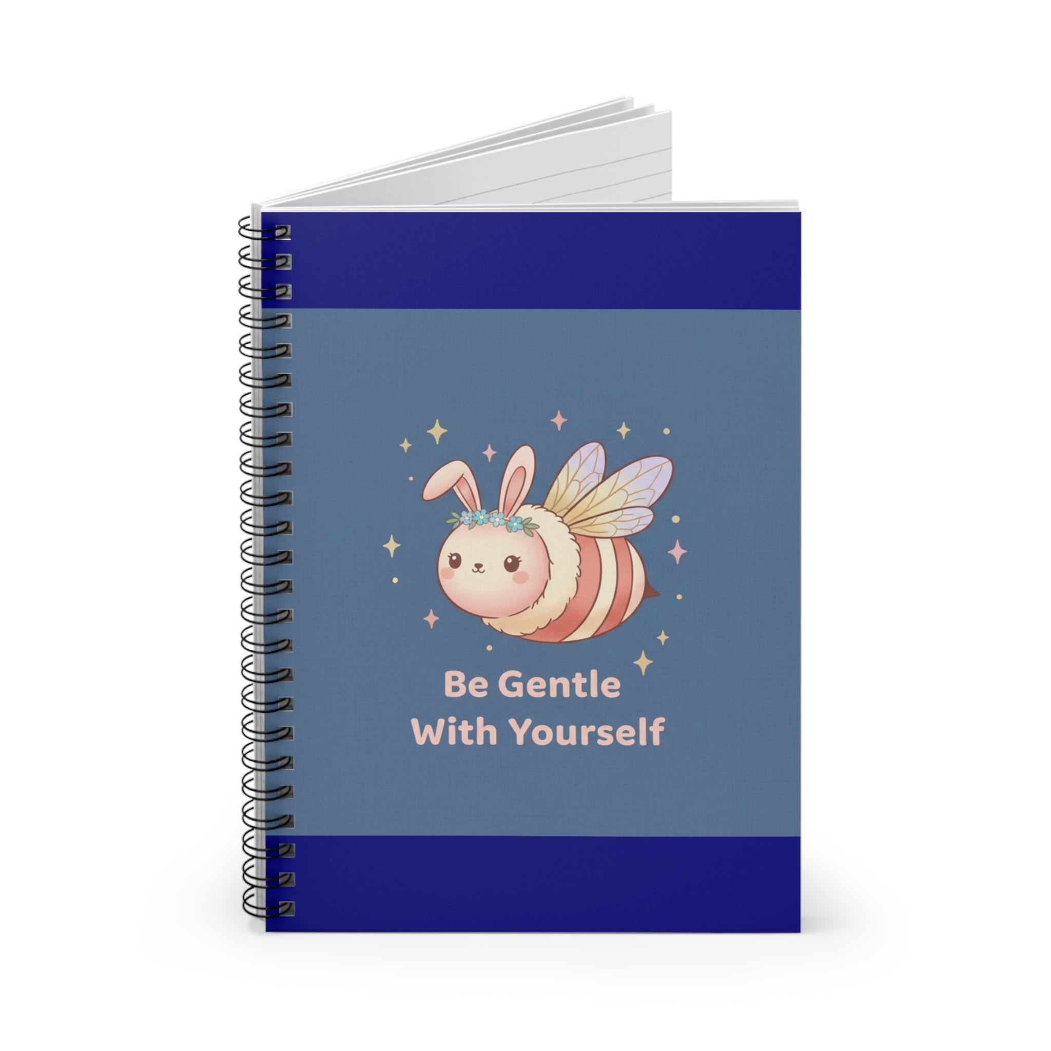 Honeybee Spiral Notebook – Be Gentle With Yourself