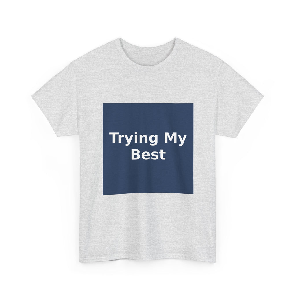 "Trying My Best" Black Cat Kids Tee | College Girl Gift | Fashion | KayKay Classics