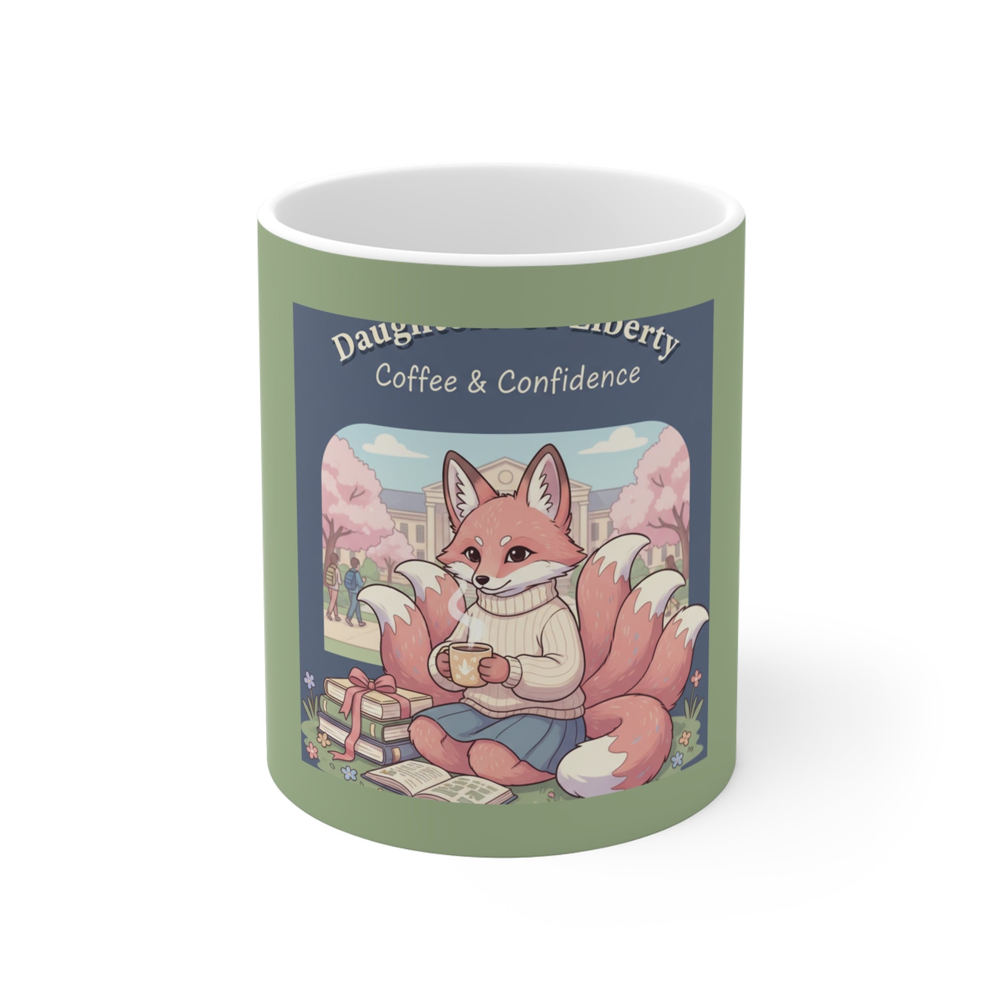 Kitsune Mug 11oz – Daughters of Liberty