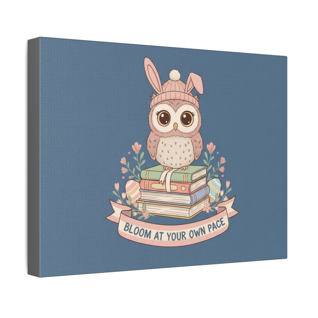 Bunny Canvas Print – Bloom at Your Own Pace