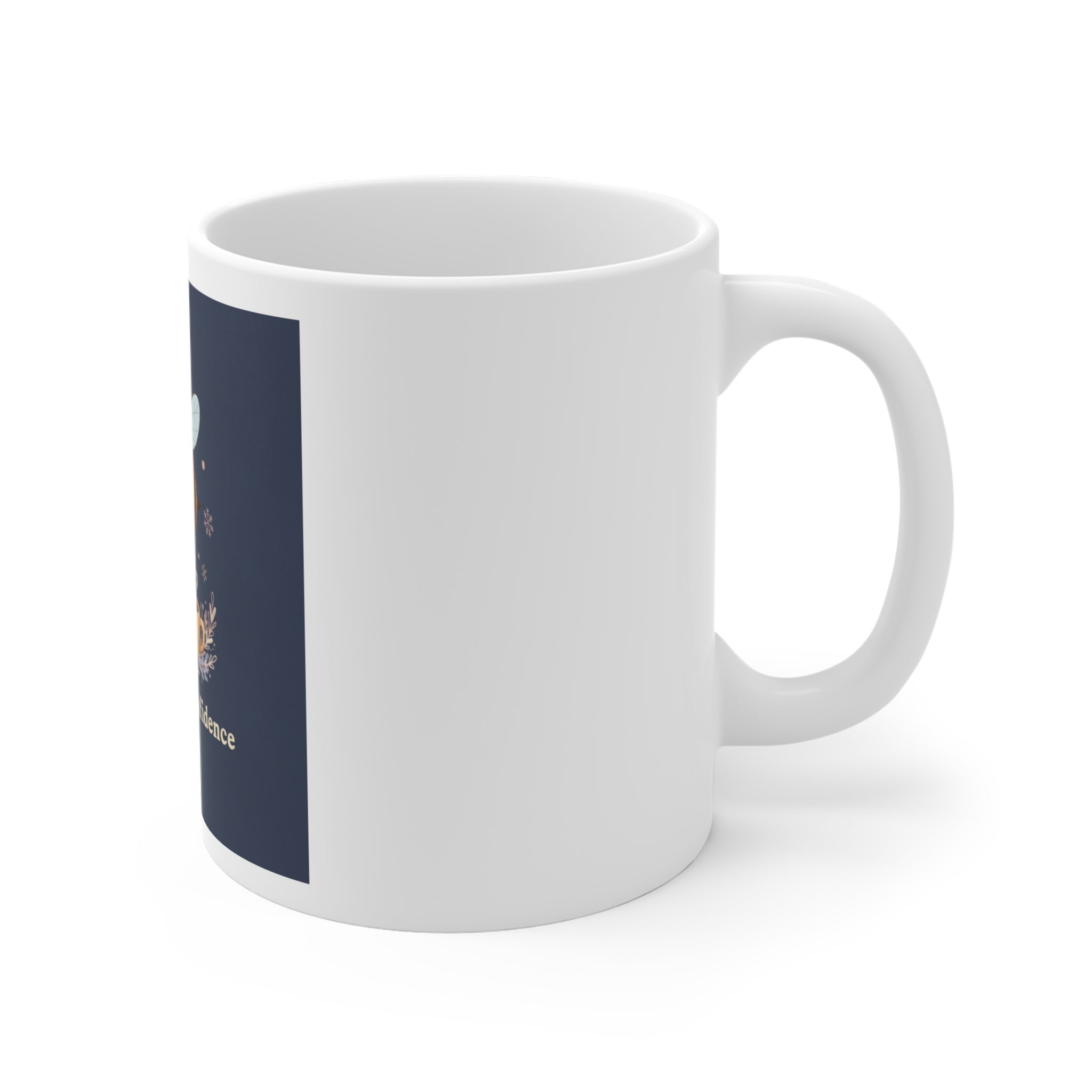 Bear Mug 11oz – Coffee and Confidence