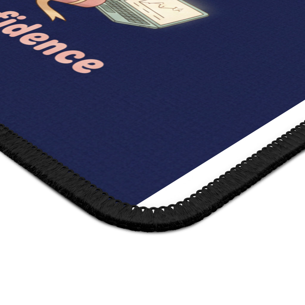 Owl Mouse Pad – Gentle Strength Coffee Confidence