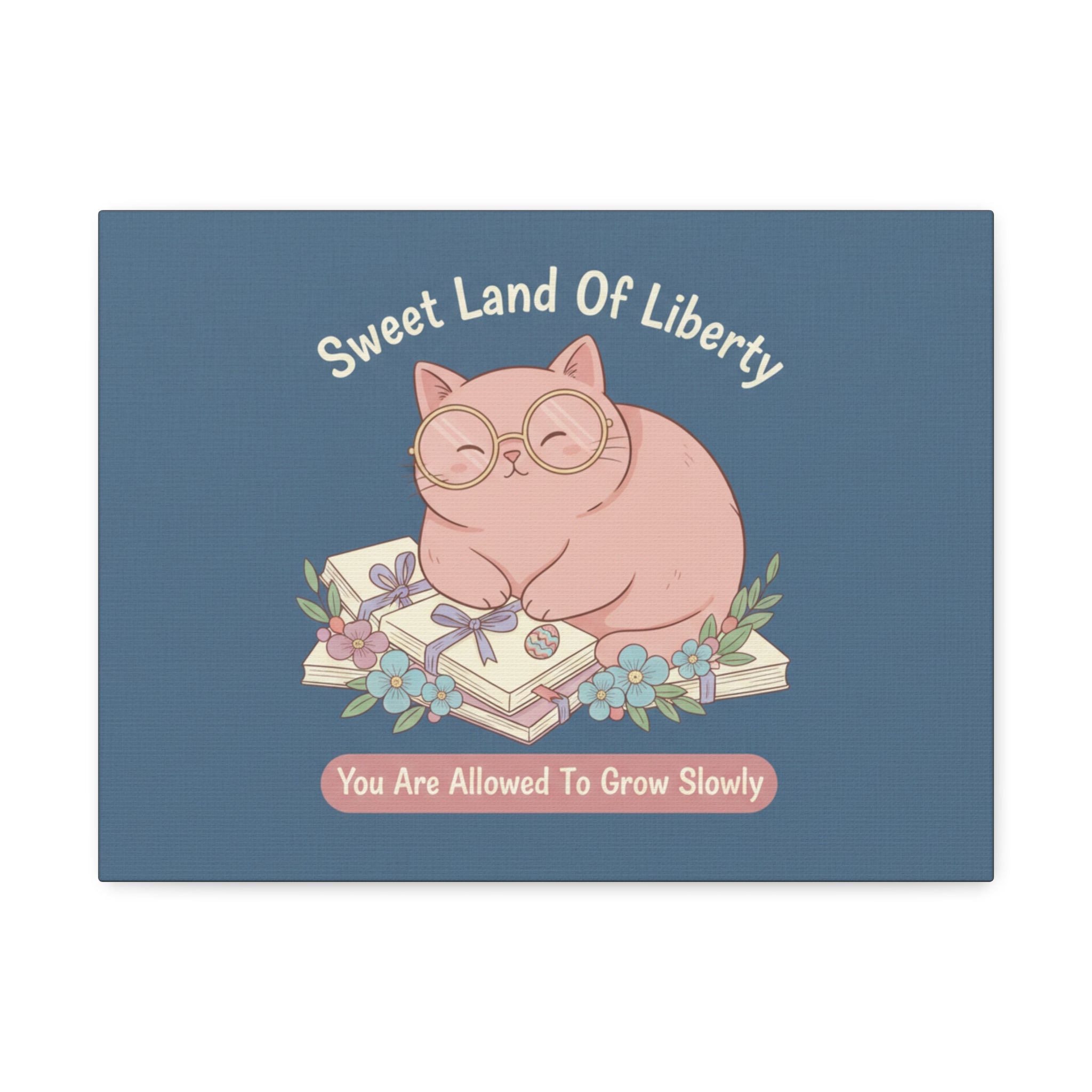 Cat Canvas Print – Sweet Land of Liberty