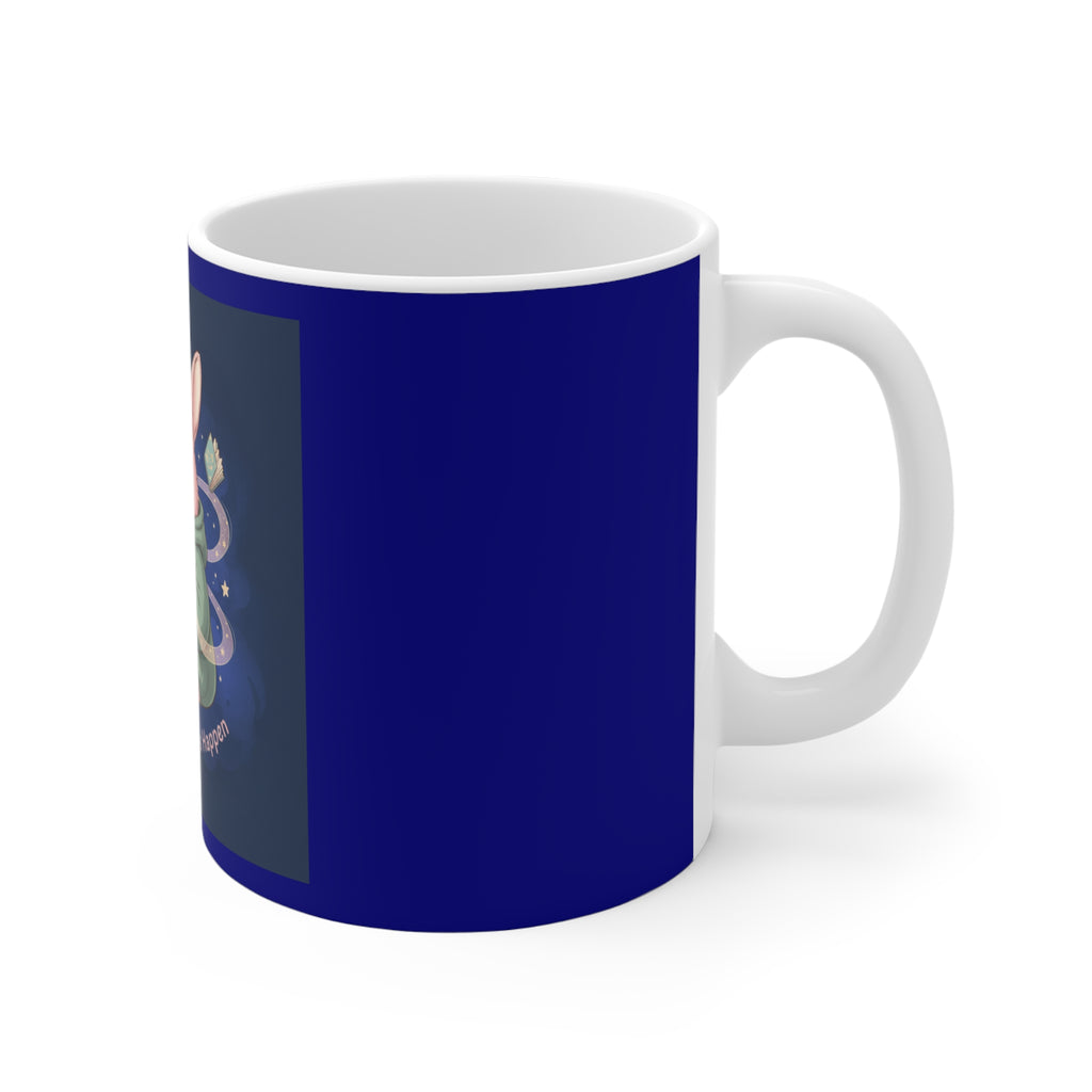 Rabbit Mug 11oz – Making My Dreams Happen