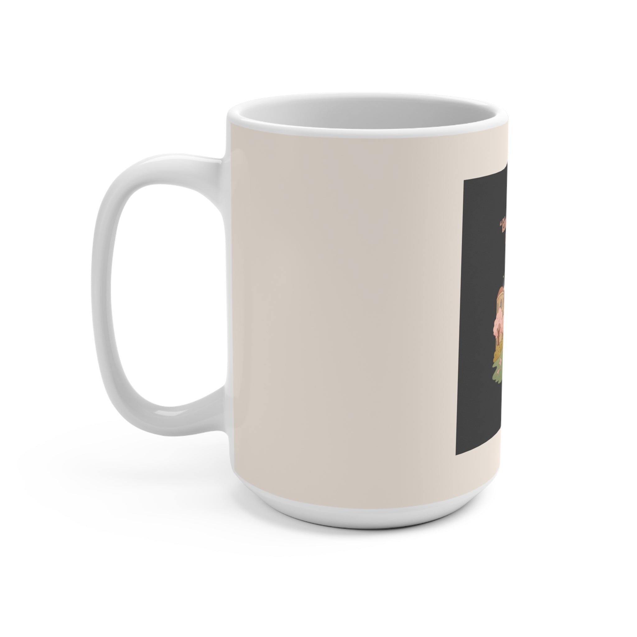 Duck In A Cardigan Mug 15oz – Educated and Cute Gentle Strength
