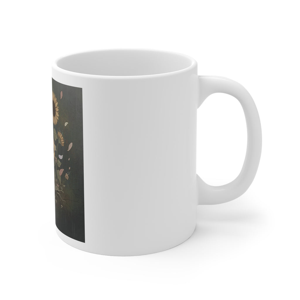 Sunflowers Mug 11oz – Bloom at Your Own Pace