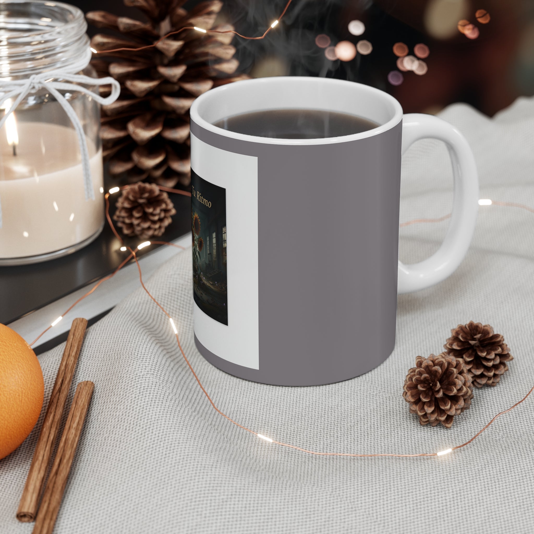 Sunflowers Laptop Mug 11oz – Florece a Tu Ritmo