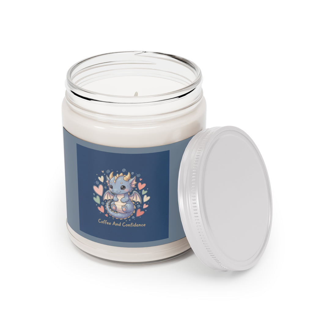 Coffee And Confidence Dragon Scented Candle