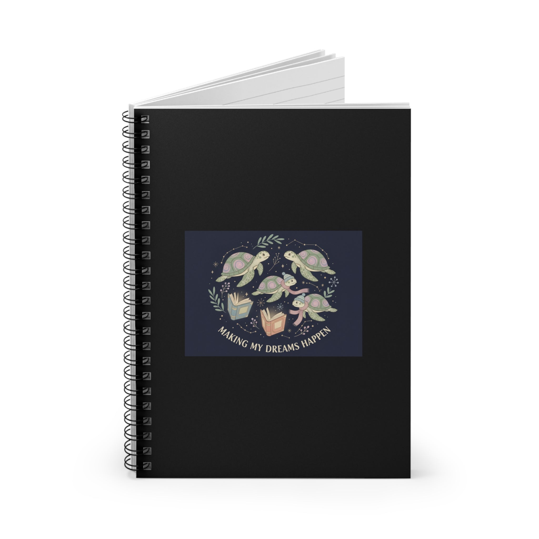 making my dreams happen Spiral Notebook