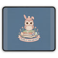 Bunny Mouse Pad – Bloom at Your Own Pace