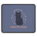 Black Cat Mouse Pad – United We Stand