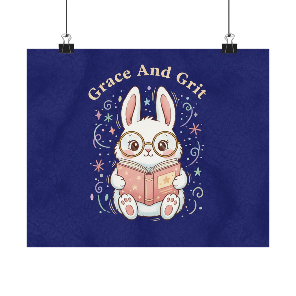 Bunny Poster – Grace and Grit