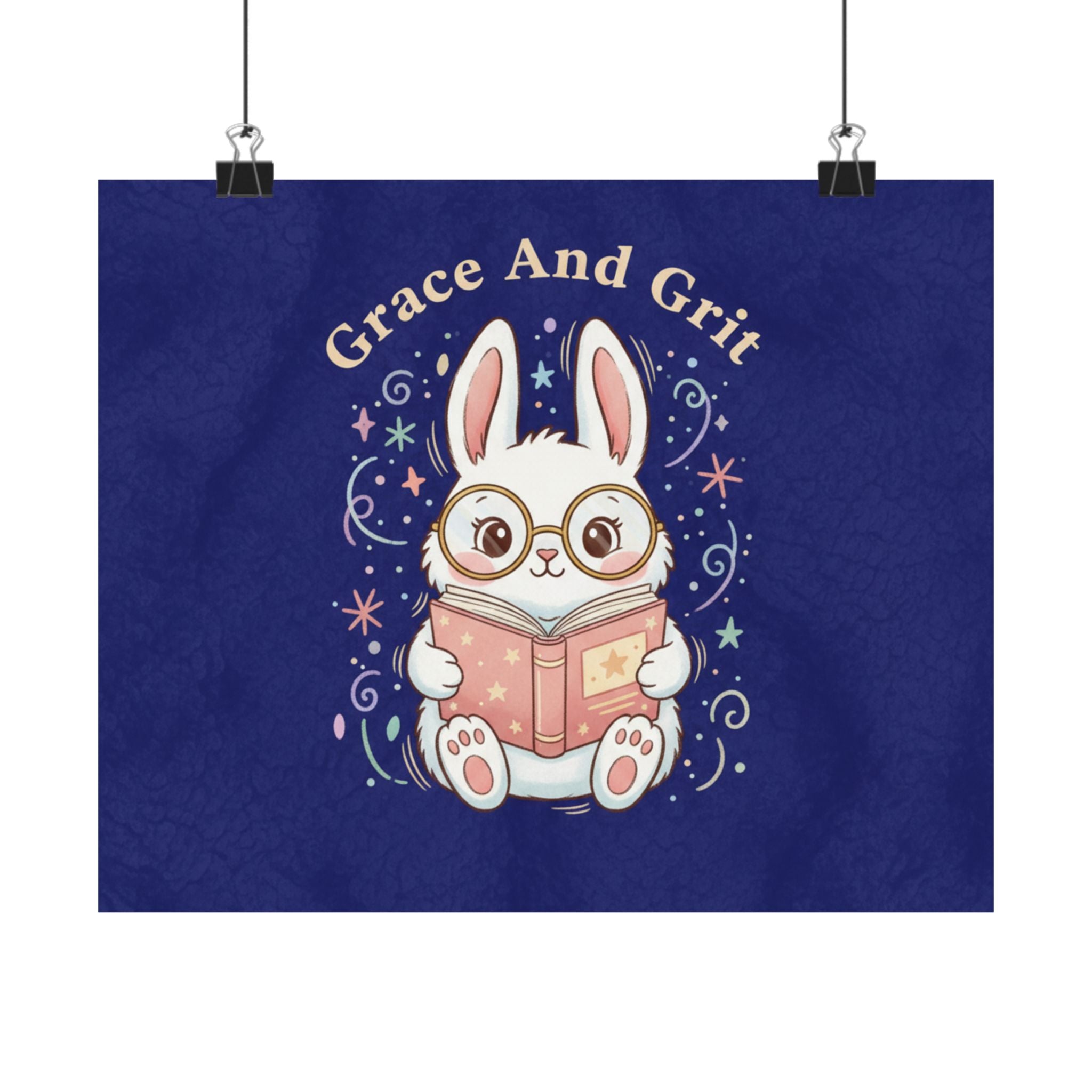 Bunny Poster – Grace and Grit