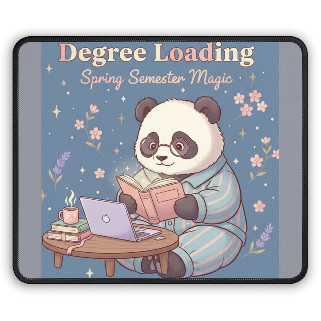 Panda Mouse Pad – Degree Loading Spring Semester Magic