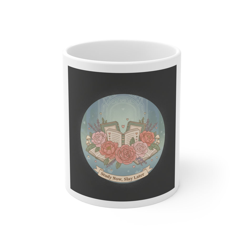 Study Now, Slay Later Mug 11oz