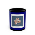 Fox Black Mug 11oz – Brave Runs in Her Blood
