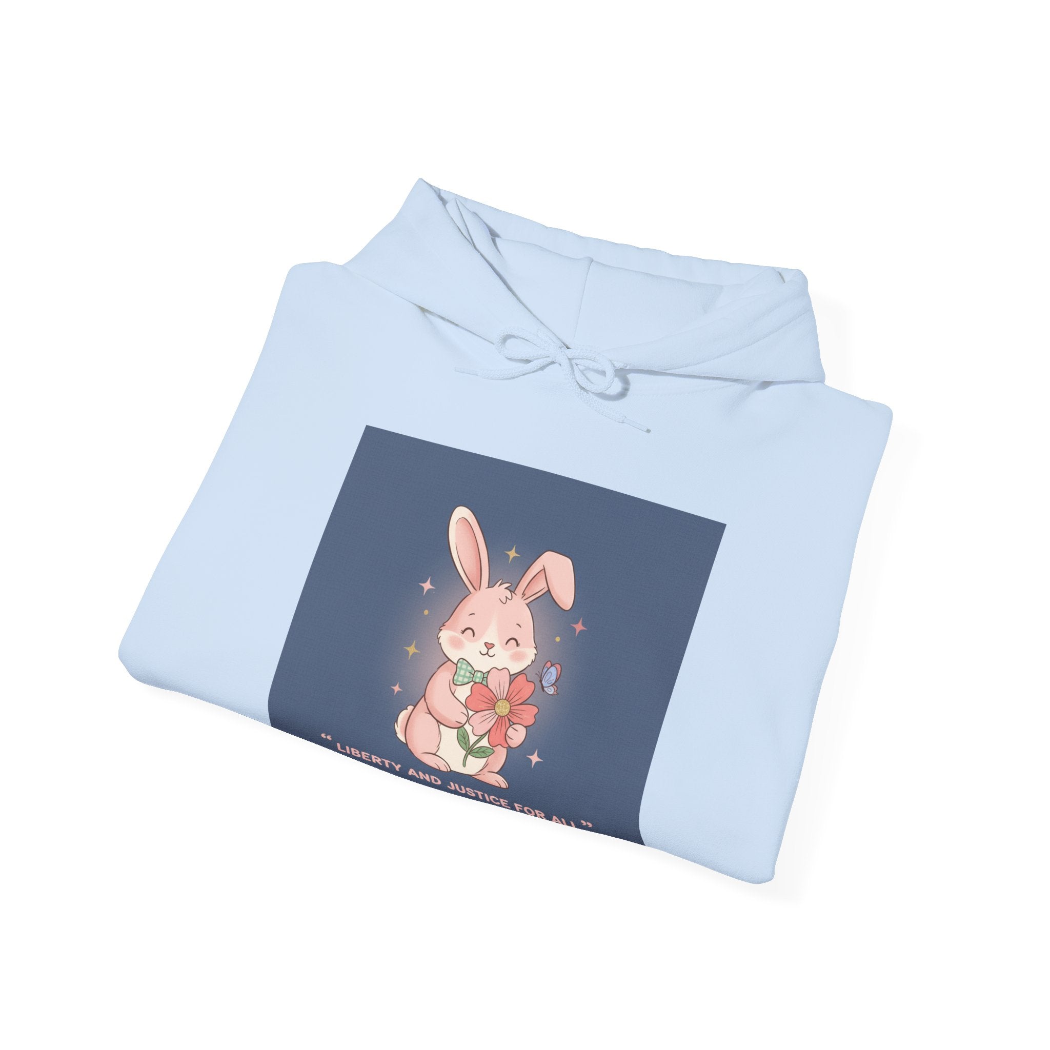Rabbit Hoodie – Liberty and Justice for All